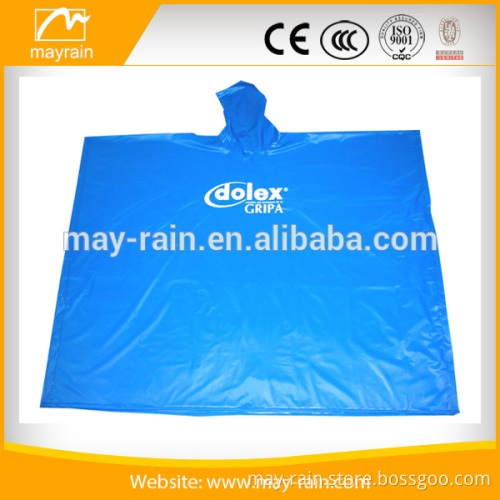PE Material and Raincoats Type 100% waterproof raincoat